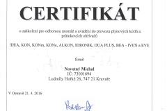 CERTIFIKÁT - VIATHERM